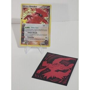 Pokémon Team Magma’s Groudon 9/95 EX Team Magma vs Team Aqua Holo